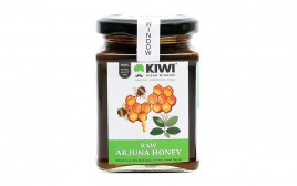 Kiwi Kisan Window Raw Arjuna Honey   Glass Jar  350 grams